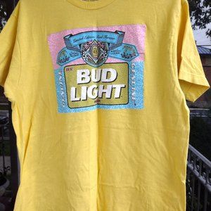 Bud Light Limited Edition Rad Forever Brew City Large Buckle Shirt